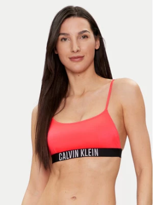Calvin Klein Swimwear Góra od bikini KW0KW02507 Czerwony