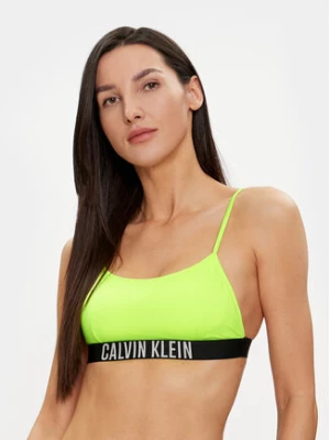 Calvin Klein Swimwear Góra od bikini KW0KW02507 Zielony