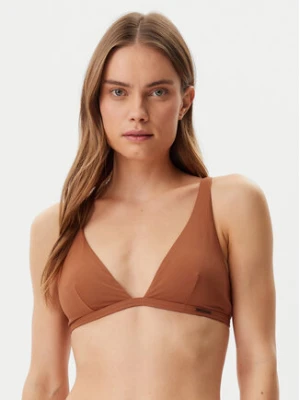 Calvin Klein Swimwear Góra od bikini KW0KW02844 Brązowy