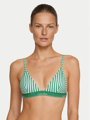 Calvin Klein Swimwear Góra od bikini LV00Q61208 Zielony