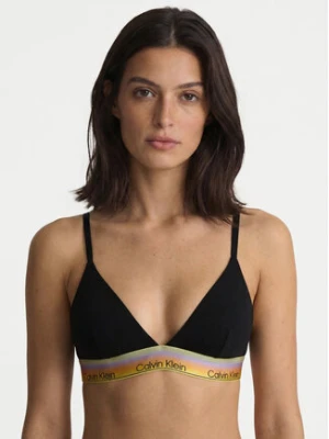 Calvin Klein Swimwear Góra od bikini LV00QF8865 Czarny