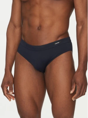 Calvin Klein Swimwear Kąpielówki KM0KM01113 Granatowy