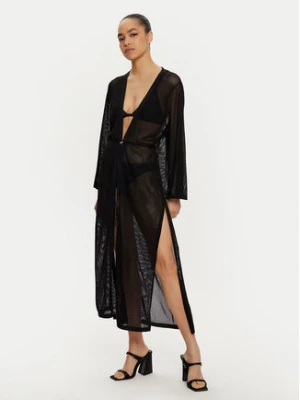 Calvin Klein Swimwear Kimono KW0KW02743 Czarny Relaxed Fit
