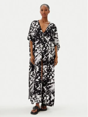 Calvin Klein Swimwear Kimono KW0KW02822 Czarny Relaxed Fit