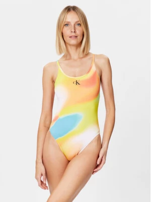 Calvin Klein Swimwear Strój kąpielowy KW0KW02086 Kolorowy