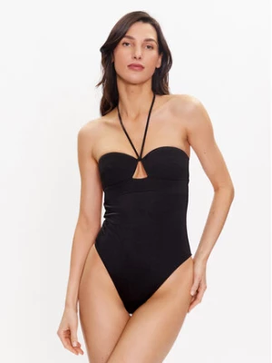 Calvin Klein Swimwear Strój kąpielowy KW0KW02142 Czarny