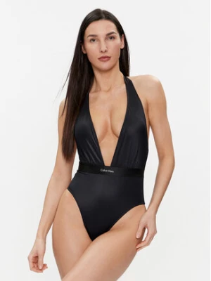 Calvin Klein Swimwear Strój kąpielowy KW0KW02271 Czarny