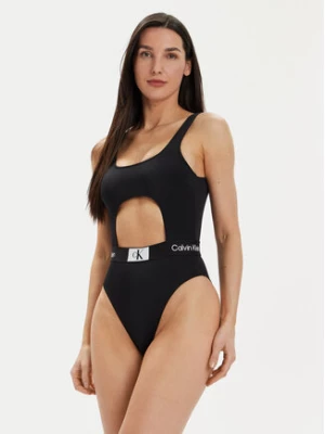 Calvin Klein Swimwear Strój kąpielowy KW0KW02357 Czarny