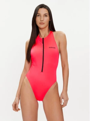 Calvin Klein Swimwear Strój kąpielowy KW0KW02667 Czerwony