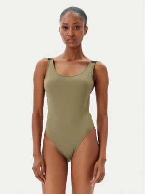 Calvin Klein Swimwear Strój kąpielowy KW0KW02859 Zielony