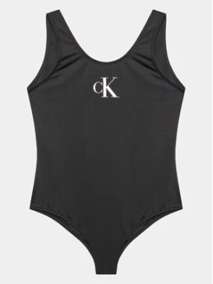 Calvin Klein Swimwear Strój kąpielowy KY0KY00033 Czarny