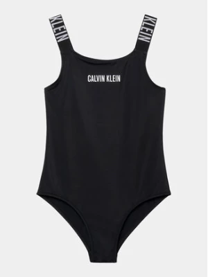 Calvin Klein Swimwear Strój kąpielowy KY0KY00057 Czarny