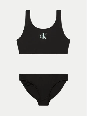 Calvin Klein Swimwear Strój kąpielowy KY0KY00067 Czarny