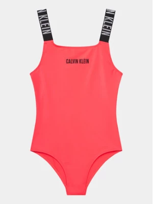 Calvin Klein Swimwear Strój kąpielowy KY0KY00086 Czerwony
