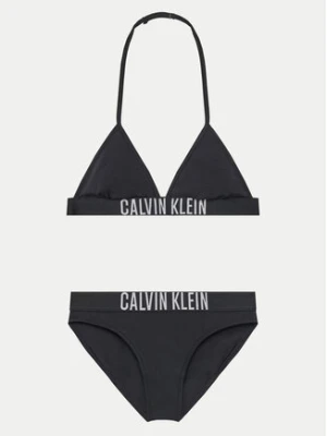 Calvin Klein Swimwear Strój kąpielowy KY0KY00090 Czarny