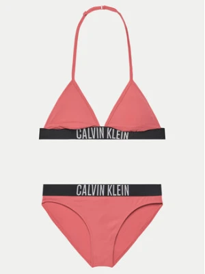 Calvin Klein Swimwear Strój kąpielowy KY0KY00090 Różowy