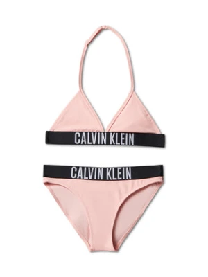 Calvin Klein Swimwear Strój kąpielowy KY0KY00090 Różowy