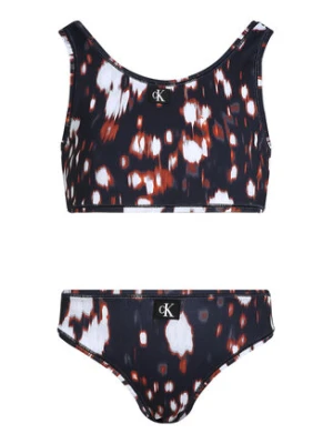 Calvin Klein Swimwear Strój kąpielowy KY0KY00093 Czarny