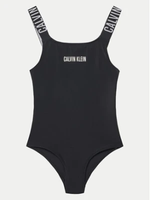 Calvin Klein Swimwear Strój kąpielowy KY0KY00098 Czarny