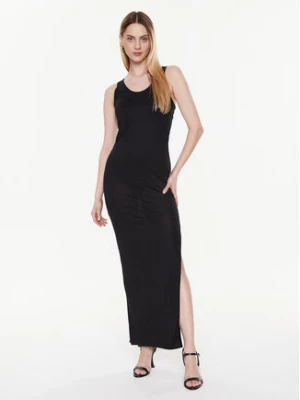 Calvin Klein Swimwear Sukienka plażowa KW0KW02096 Czarny Slim Fit