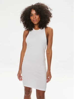 Calvin Klein Swimwear Sukienka plażowa KW0KW02480 Biały Regular Fit