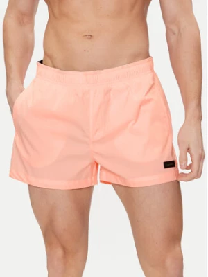 Calvin Klein Swimwear Szorty kąpielowe KM0KM00941 Różowy Regular Fit
