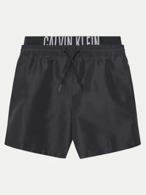 Calvin Klein Swimwear Szorty kąpielowe KV0KV00054 Czarny Regular Fit