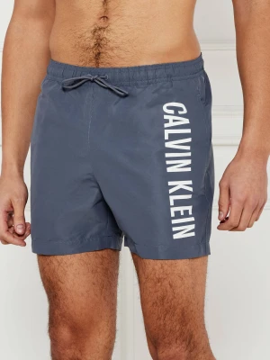 Calvin Klein Swimwear Szorty kąpielowe | Regular Fit granatowy