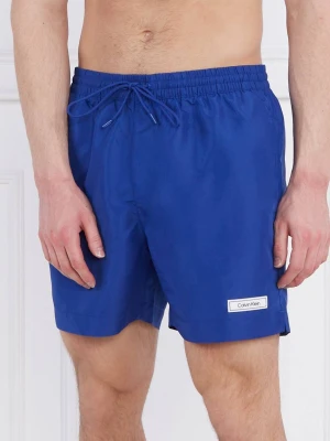 Calvin Klein Swimwear Szorty kąpielowe | Regular Fit niebieski