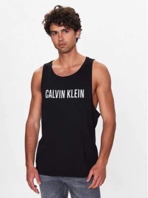 Calvin Klein Swimwear Tank top KM0KM00837 Czarny Regular Fit