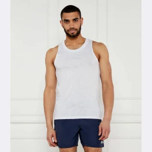 Calvin Klein Swimwear Tank top | Regular Fit | z dodatkiem lnu