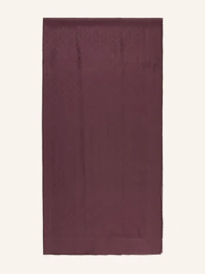 Calvin Klein Szal rot CIEMNOCZERWONY
