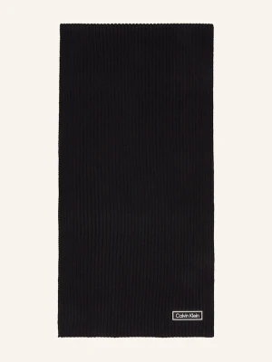 Calvin Klein Szal schwarz CZARNY