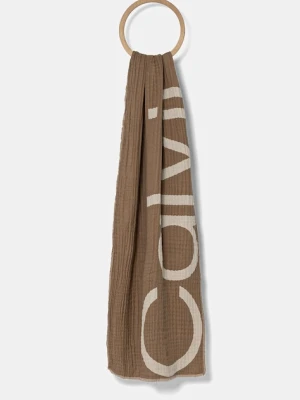 Calvin Klein szalik bawełniany