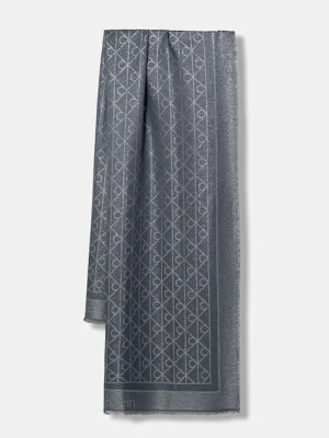 Calvin Klein szalik damski kolor niebieski LV04F8062G