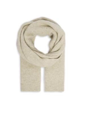 Calvin Klein Szalik Embroidery Airy K60K612610 Beżowy