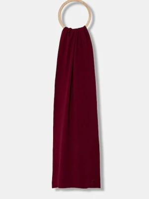 Calvin Klein szalik męski kolor bordowy gładki LV04D8021G