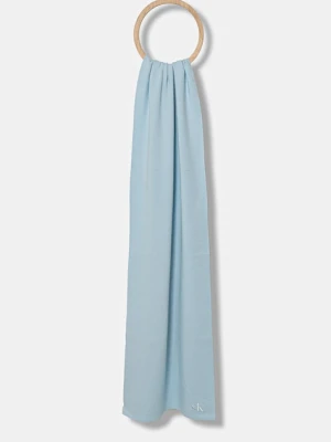 Calvin Klein szalik męski kolor niebieski gładki LV04D8021G