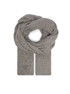 Calvin Klein Szalik Thick Embroidery K60K612664 Szary