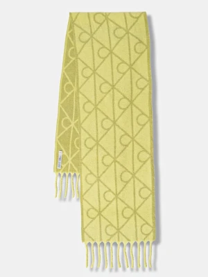 Calvin Klein szalik z dodatkiem wełny