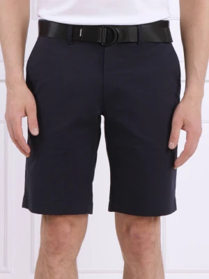 Zdjęcie produktu Calvin Klein Szorty chino + pasek MODERN TWILL | Slim Fit