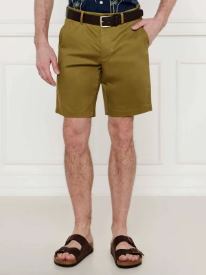 Calvin Klein Szorty chino SATEEN | Slim Fit | stretch