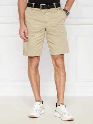 Calvin Klein Szorty chino | Straight fit beżowy