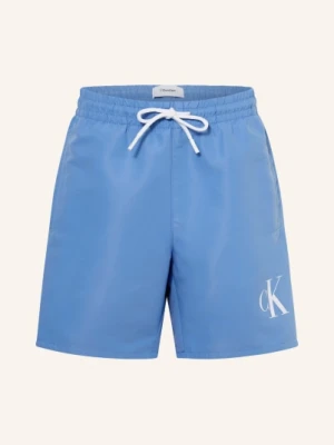Calvin Klein Szorty Kąpielowe Ck Monogram blau