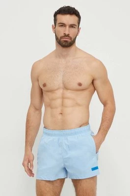 Calvin Klein szorty kąpielowe kolor beżowy