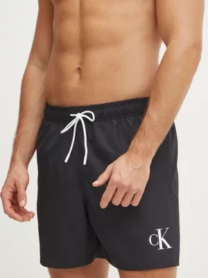 Calvin Klein szorty kąpielowe kolor czarny KM0KM01101