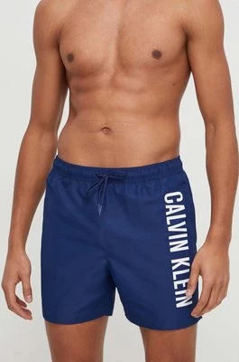 Calvin Klein szorty kąpielowe kolor granatowy