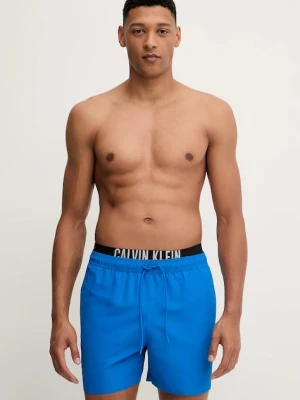 Calvin Klein szorty kąpielowe kolor niebieski LV00N61093