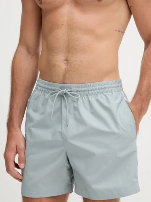 Calvin Klein szorty kąpielowe kolor szary LV00N61109