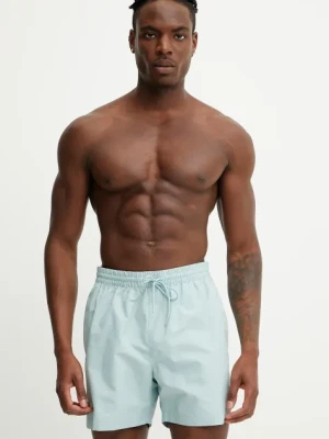 Calvin Klein szorty kąpielowe kolor turkusowy KM0KM01109